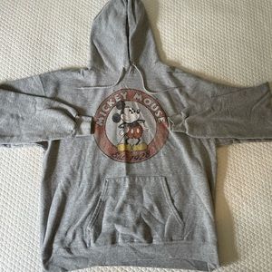 Grey Oversized Disney Hoodie